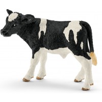 Фигурка Schleich Теленок черно-пестрой породы (13798)