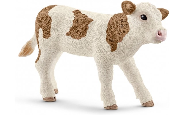 Фигурка Schleich Теленок пестрой породы (13802)