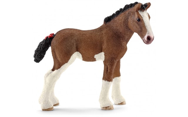 Фигурка Schleich Клейдесдальский жеребенок Шляйх (13810)