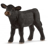 Фигурка Schleich Черный ангусский теленок (13880)