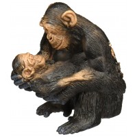 Фігурка Schleich Самка шимпанзе з дитинчам Шляйх (14679)