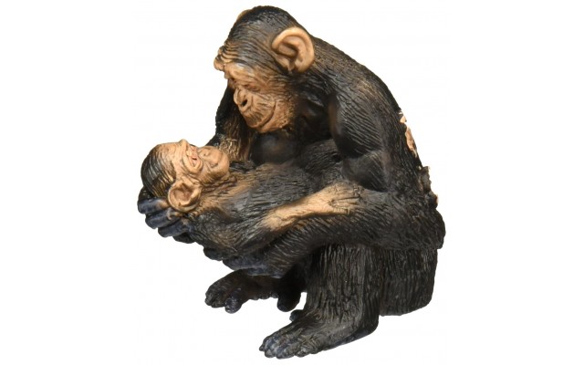 Фігурка Schleich Самка шимпанзе з дитинчам Шляйх (14679)