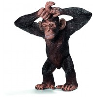 Фигурка Schleich Молодой шимпанзе Шляйх (14680)