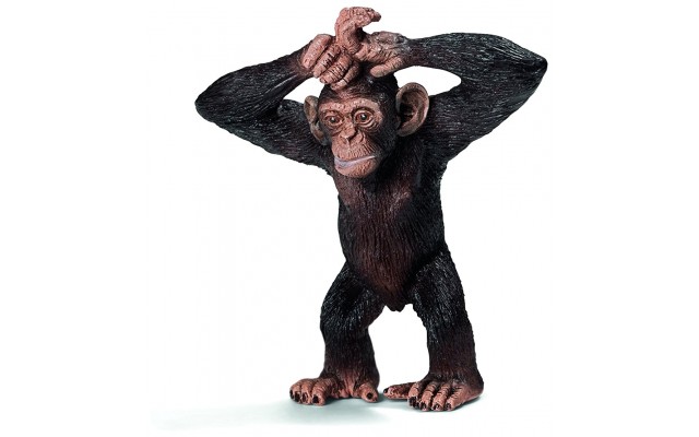 Фигурка Schleich Молодой шимпанзе Шляйх (14680)