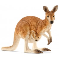 Фигурка Schleich Кенгуру с детенышем Шляйх (14756)