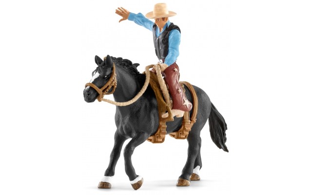 Вершник Schleich ковбой на коні (41416)
