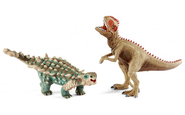 Фигурки Schleich динозавры Сайшания и  гигантозавр Шляйх (41426)
