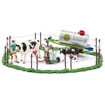Набор Schleich Коровы на пастбище (41428)