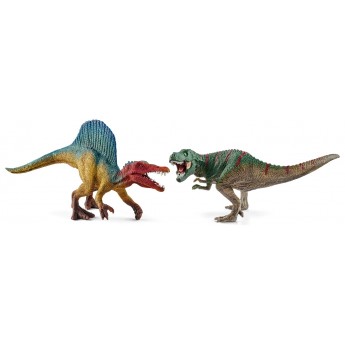 Фігурки Schleich Спинозавр і тираннозавр Шляйх (41455)