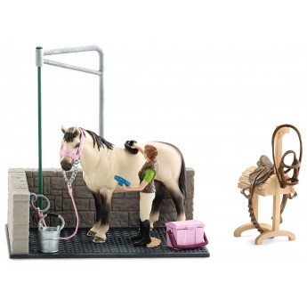Ігровий набір Schleich мийка для коней (42104)