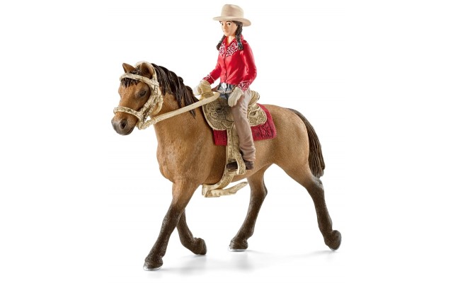 Фігурки Schleich вершниця Western з конем (42112)