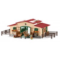 Ігровий набір Schleich стайня коричнева Шляйх (42195)