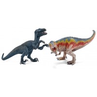 Фігурки Schleich Тиранозавр і велоцираптор Шляйх (42216)