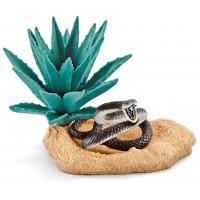 Фігурка Schleich Чорна мамба в гнізді Шляйх (42322)