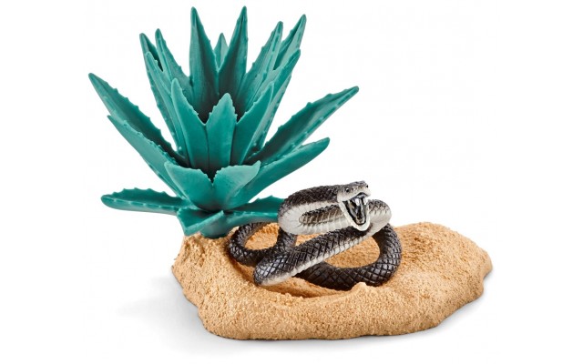 Фігурка Schleich Чорна мамба в гнізді Шляйх (42322)