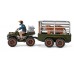 Игровой набор Schleich квадроцикл с прицепом и рейнджером (42351) title=