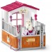 Ігровий набір Schleich Лузітанскій кінь в стійлі (42368) title=
