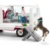 Игровой набор Schleich Девушка-ветеринар в фургоне (42370) title=