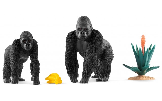 Фігурки Schleich горили в пошуках їжі (42382)