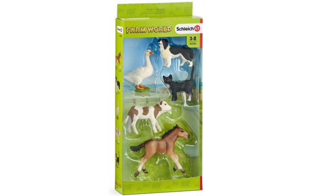  Набор фигурок Schleich Farm World Животные фермы (42386)