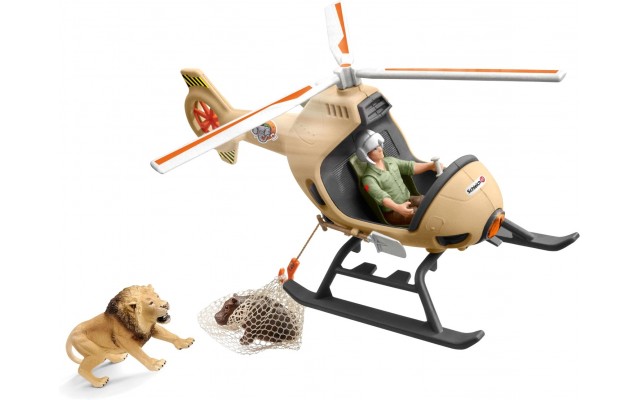Набір Schleich Вертоліт для порятунку тварин (42476)