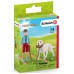 Набір Schleich Прогулянка з лабрадор-ретривером (42478) title=
