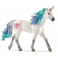 Фигурка Schleich жеребец Морской единорог со стразами (70571)