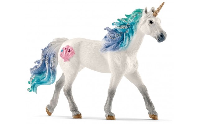Фигурка Schleich жеребец Морской единорог со стразами (70571)