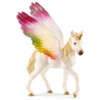 Фігурка Schleich лоша Крилатого райдужного єдинорога (70577)