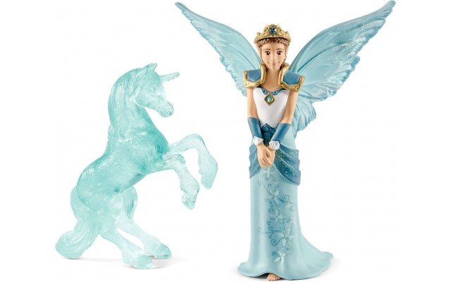Фігурка Schleich Айела і крижана скульптура єдинорога (70587)
