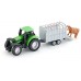 Модель Siku трактор з причепом і коровою Deutz Agrotron (1640) title=