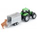 Модель Siku трактор з причепом і коровою Deutz Agrotron (1640) title=