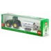 Модель Siku трактор John Deere с прицепом для животных (1956) title=