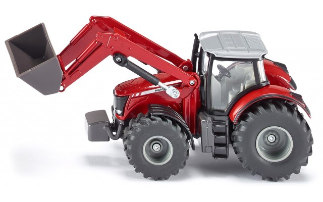 Модель Siku трактор Massey Ferguson с погрузчиком (1985)