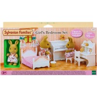 Ігровий набір Sylvanian Families Спальня для дівчинки і Сестра Кролик (1701)