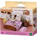 Набор Sylvanian Families Большая кровать и тумбочка (2934) title=