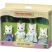 Набір фігурок Sylvanian Families Сім'я Шовкових Котов (4175) title=