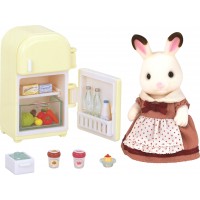Игровой набор Sylvanian Families Мама Шоколадного Кролика возле холодильника (5014)