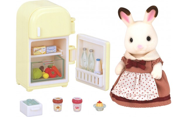 Ігровий набір Sylvanian Families Мама Шоколадного Кролика біля холодильника (5014)