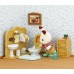 Игровой набор Sylvanian Families Брат Шоколадного Кролика в уборной (5015) title=