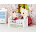 Игровой набор Sylvanian Families Шоколадный Кролик и кроватка (5017) title=