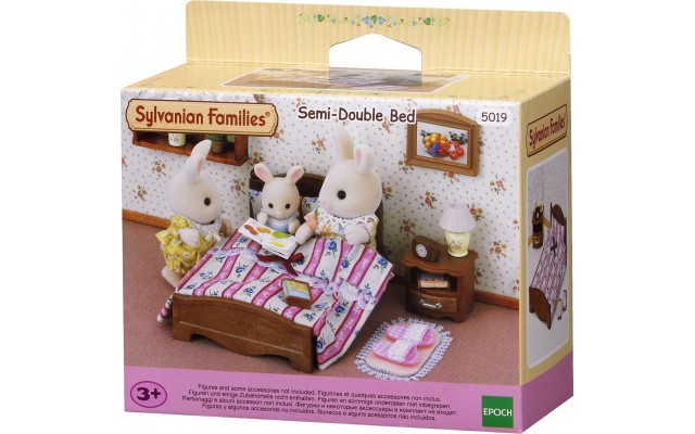 Набір Sylvanian Families Велике ліжко і тумбочка (5019)