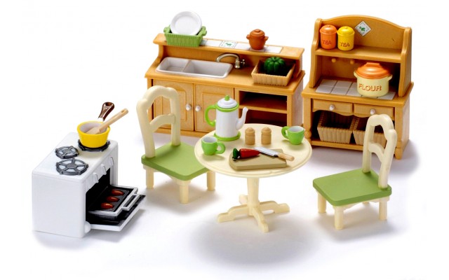 Набор Sylvanian Families Кухонная мебель со столом (5033)