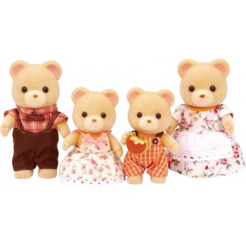 Набор фигурок Sylvanian Families Семья Бежевых Медведей (5059)