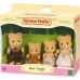Набір фігурок Sylvanian Families Сім'я бежевих Ведмедів (5059) title=