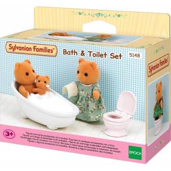 Игровой набор Sylvanian Families Ванна и туалет (5148)