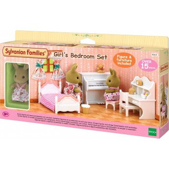 Ігровий набір Sylvanian Families Спальня з фігуркою Сестри Кролика (5162)
