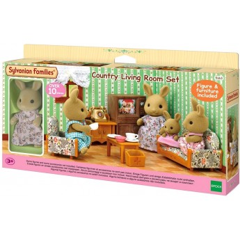 Игровой набор Sylvanian Families Гостиная и Мама Кролика (5163)
