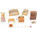 Игровой набор Sylvanian Families Гостиная и Мама Кролика (5163) title=