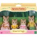 Набор фигурок Sylvanian Families Семья Полосатых Котов (5180) title=